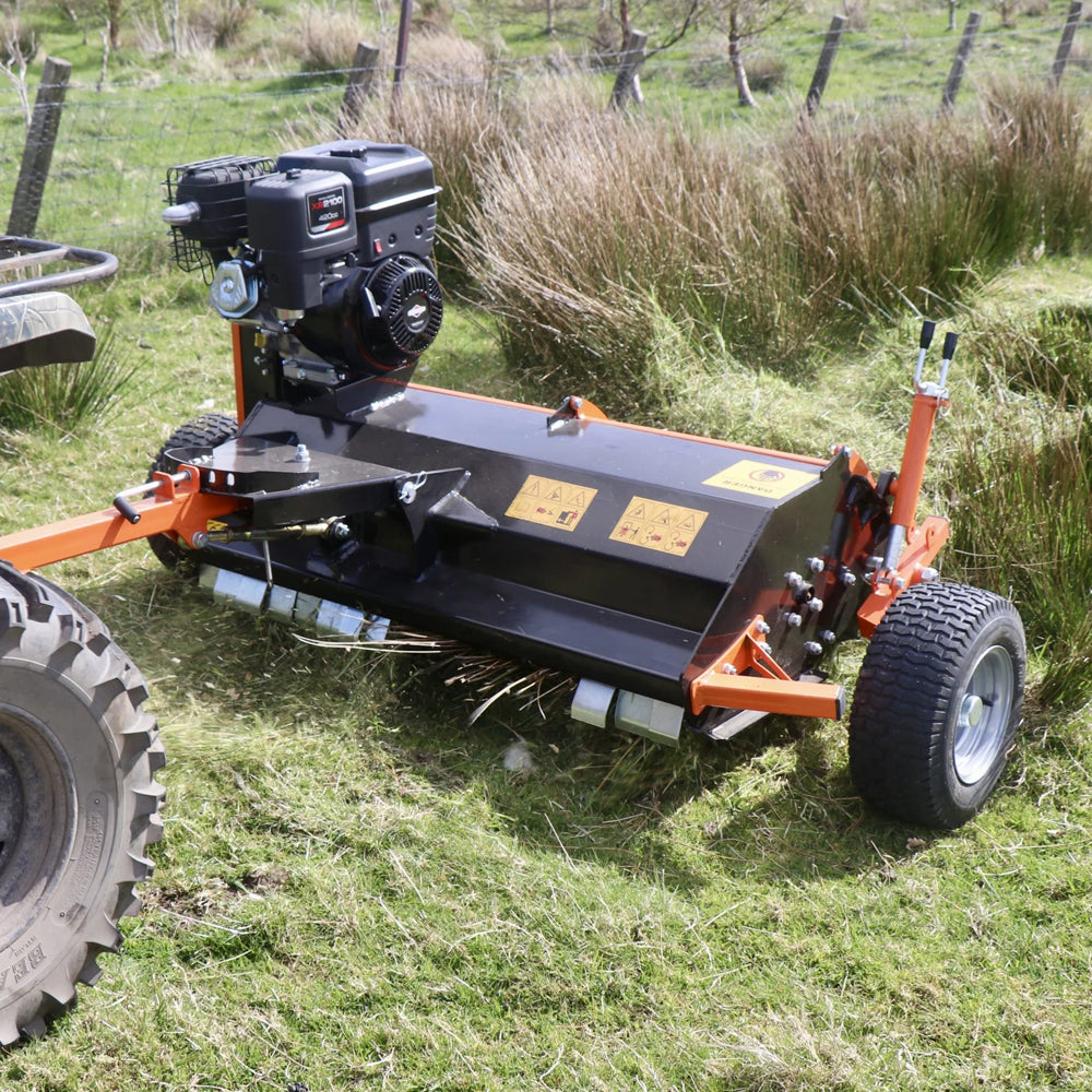 Rock Blitz ATV120R Towed Flail Mower