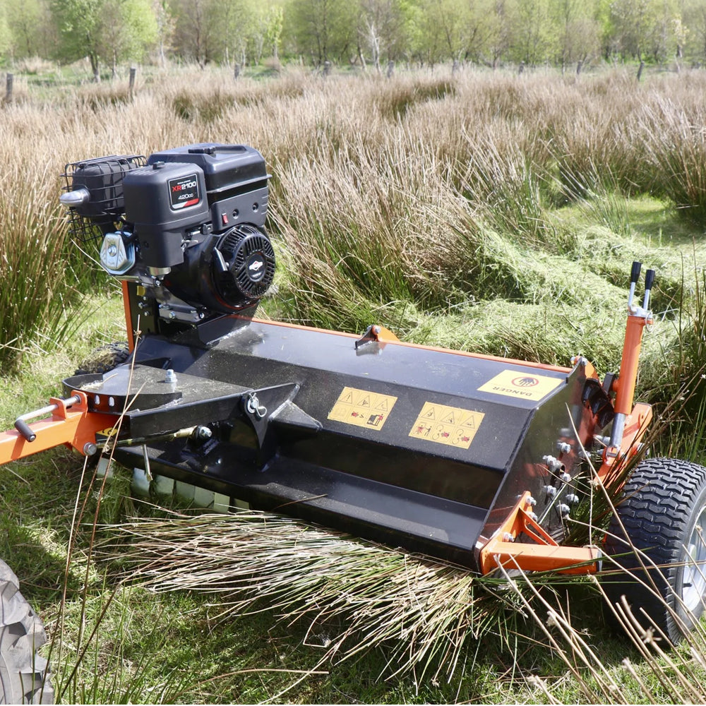 Rock Blitz ATV120R Towed Flail Mower