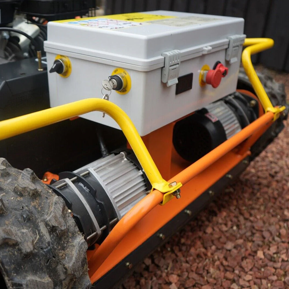 Rock Blitz RM70 Remote-Controlled Tracked Field Mower