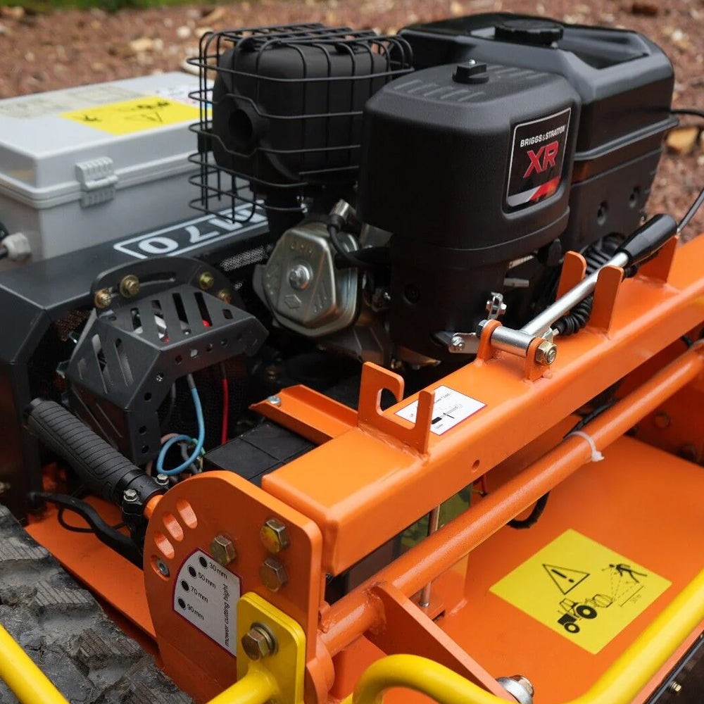 Rock Blitz RM70 Remote-Controlled Tracked Field Mower