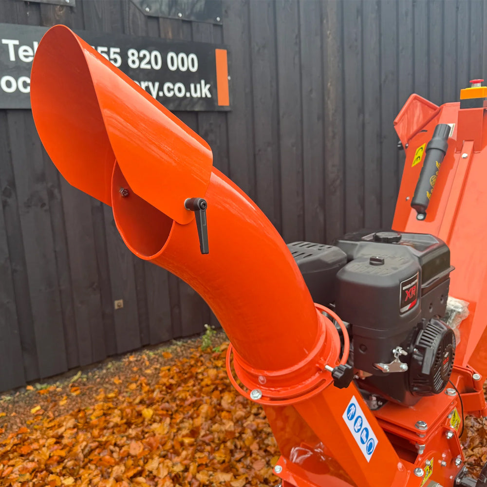Rock RX-13 12cm 13hp Towable Petrol Chipper