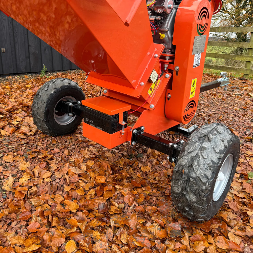 Rock RX-13 12cm 13hp Towable Petrol Chipper