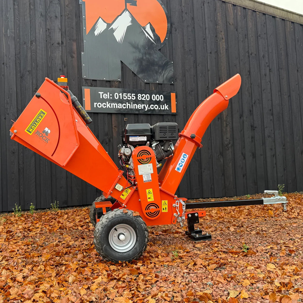 Rock RX-13 12cm 13hp Towable Petrol Chipper