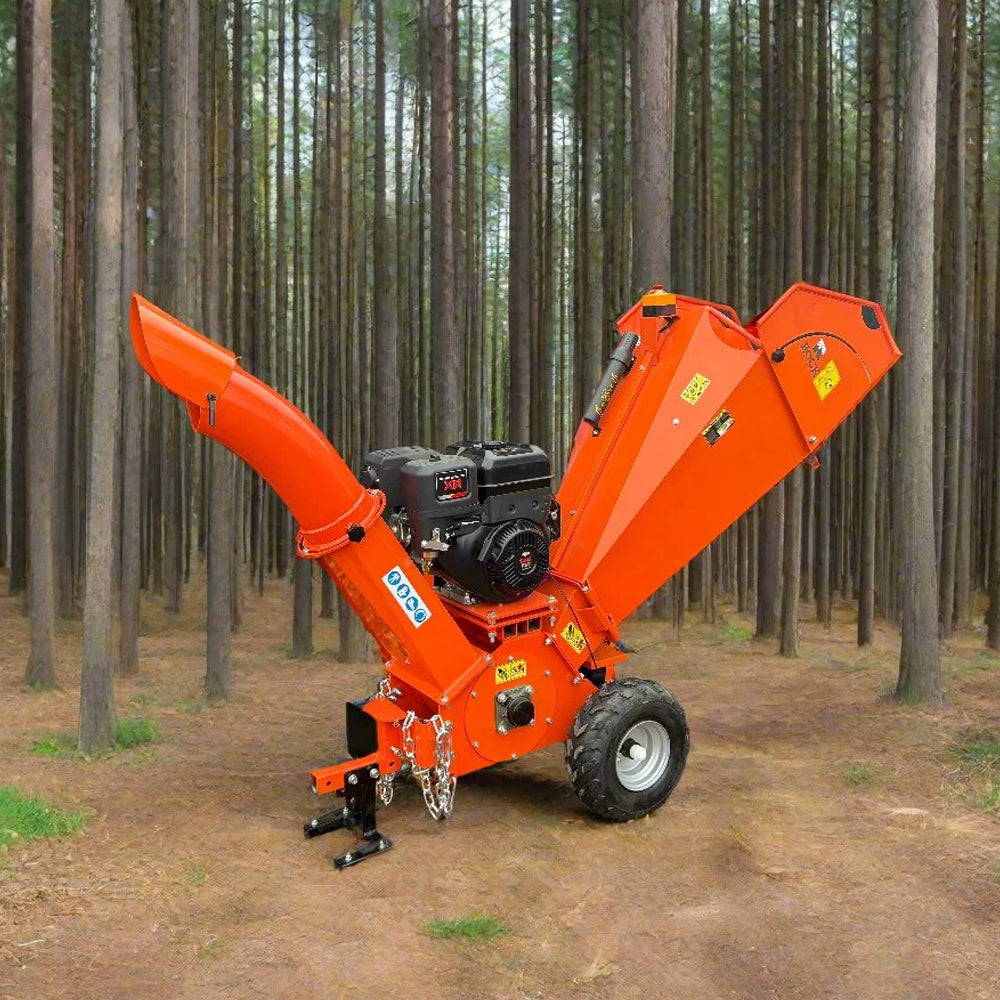 Rock RX-13 12cm 13hp Towable Petrol Chipper