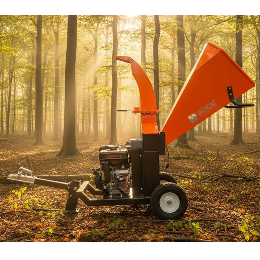 Rock VS-100 15hp Towable Petrol Chipper