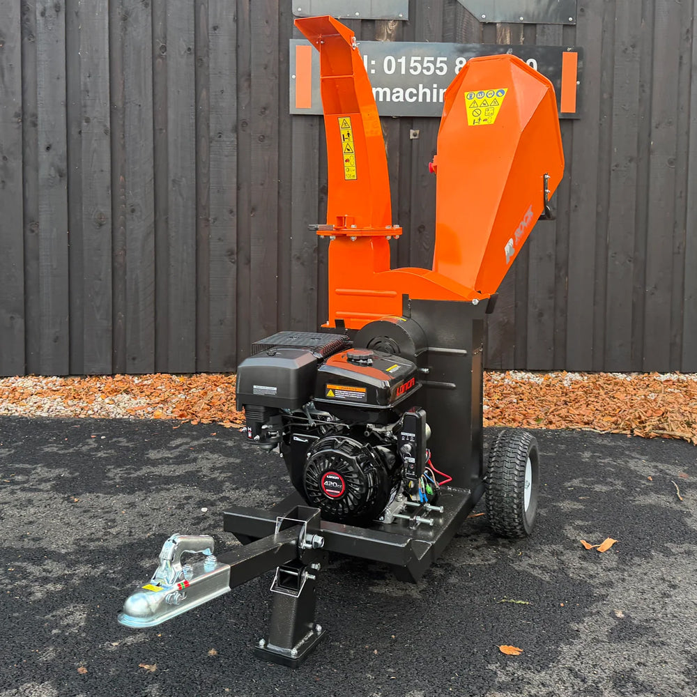 Rock VS-100 15hp Towable Petrol Chipper