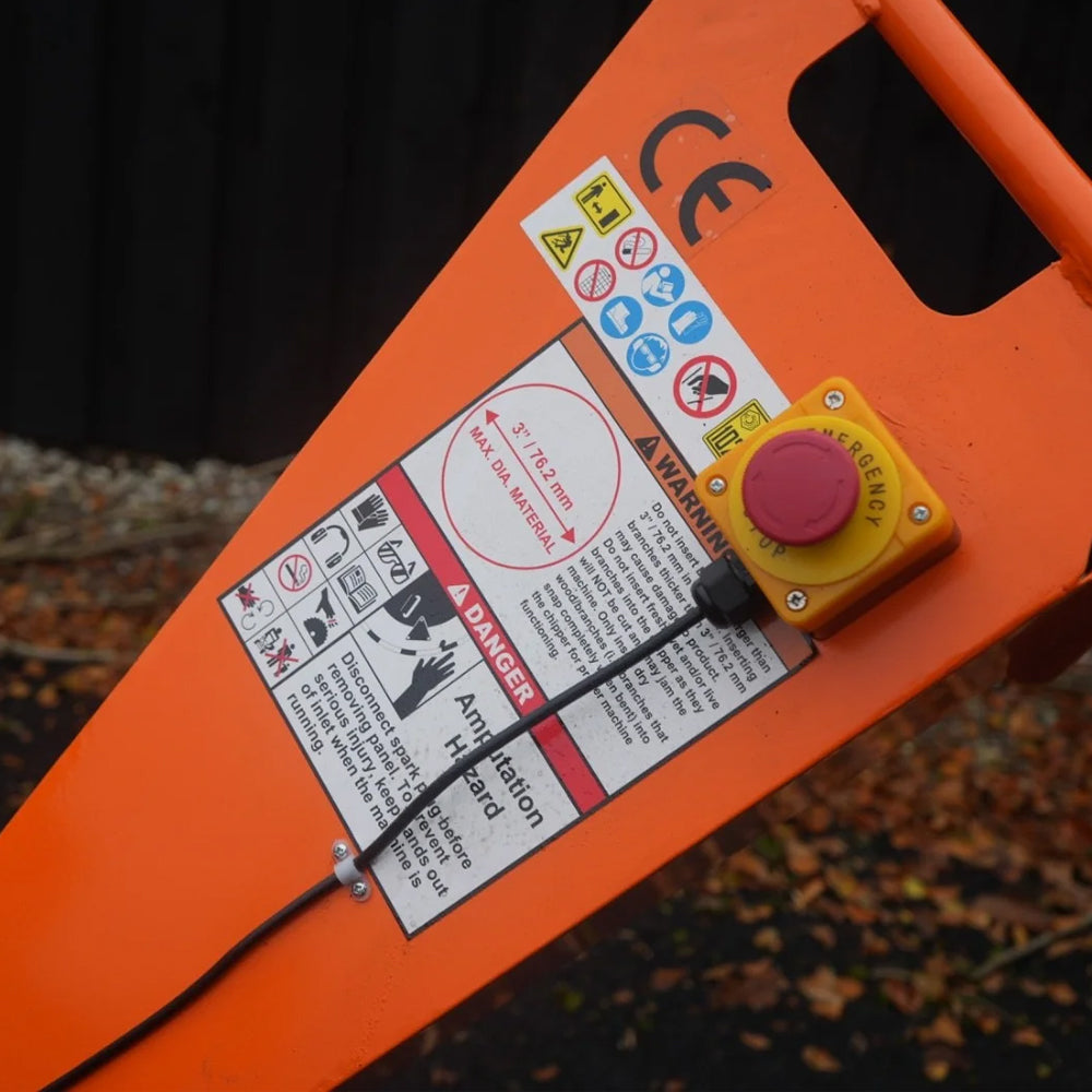 Rock VS-76 7.6cm 6.5hp Compact Petrol Chipper