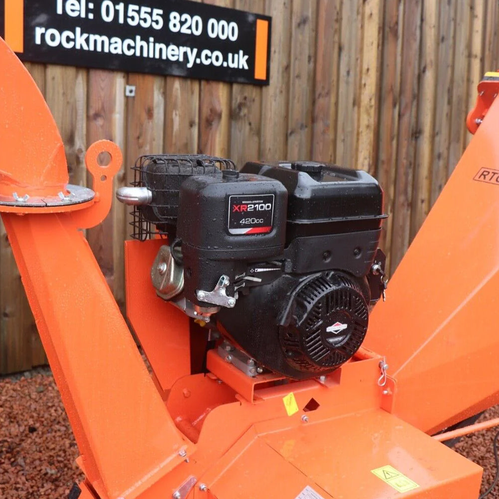 Rock RTC-100 9cm 13hp Road Towable Chipper