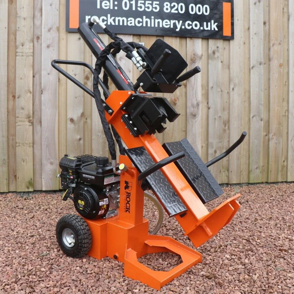 Rock 15 Ton Venom Compact Series Vertical, Horizontal & Diagonal Petrol Log Splitter