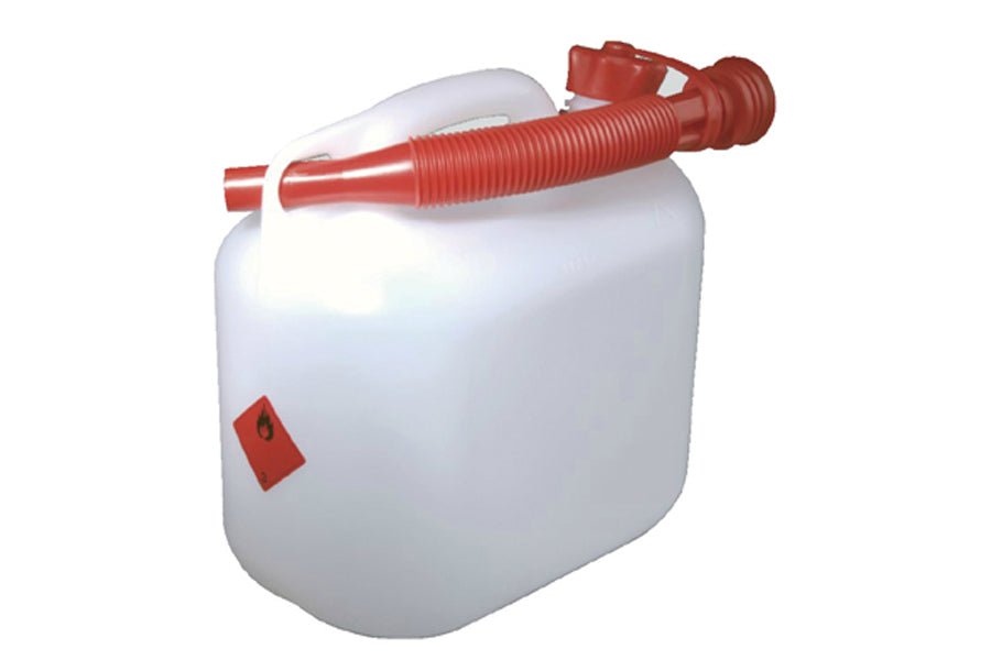 Northwood 5 Litre Transparent Fuel Can with Pouring Spout