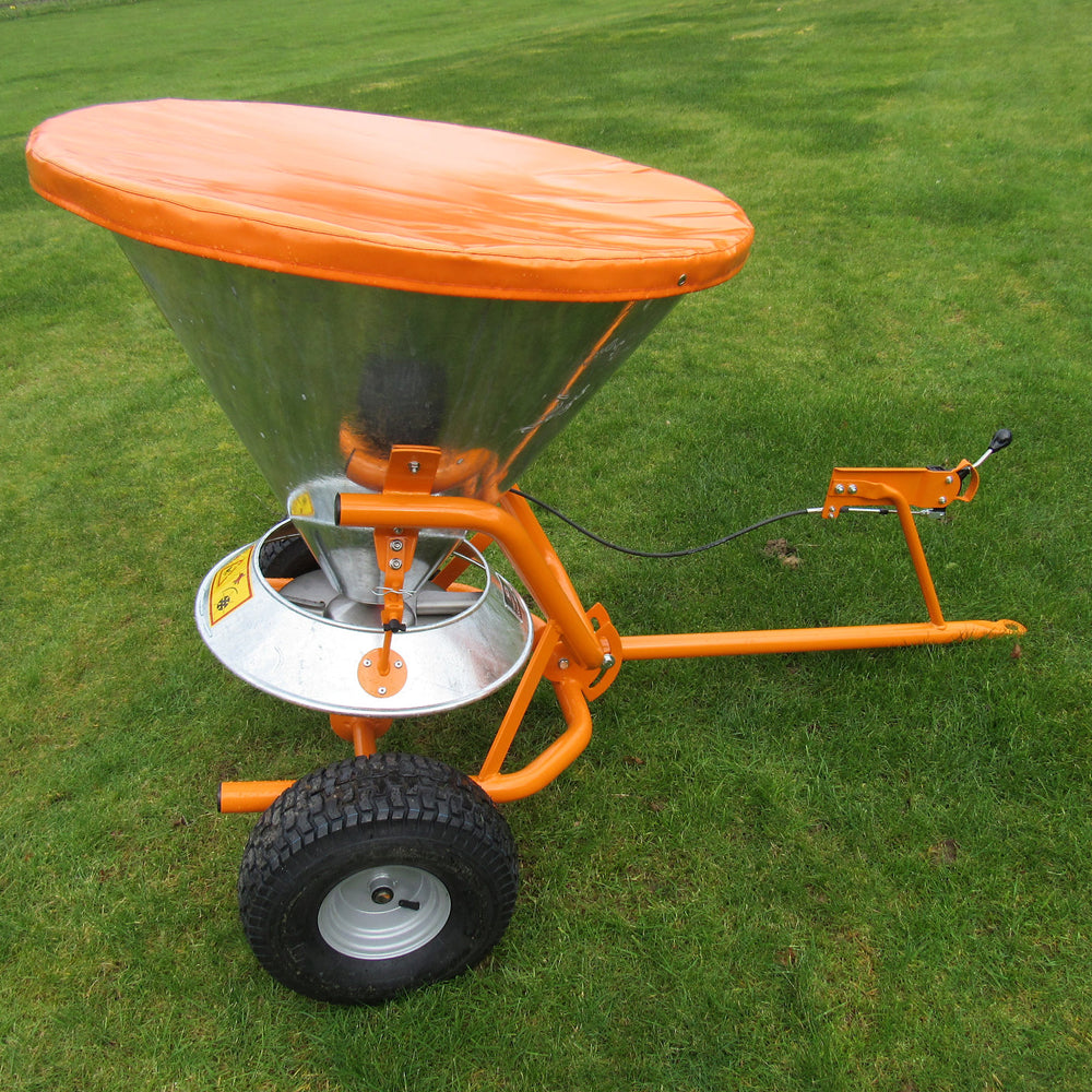 SCH GAM73GALV 73 Litre Galvanised Towed Salt Spreader