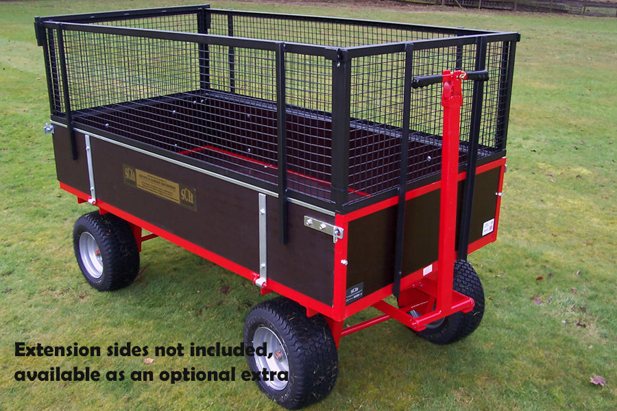 SCH GWT415 760kg Heavy Duty Four-Wheel Timber Trailer
