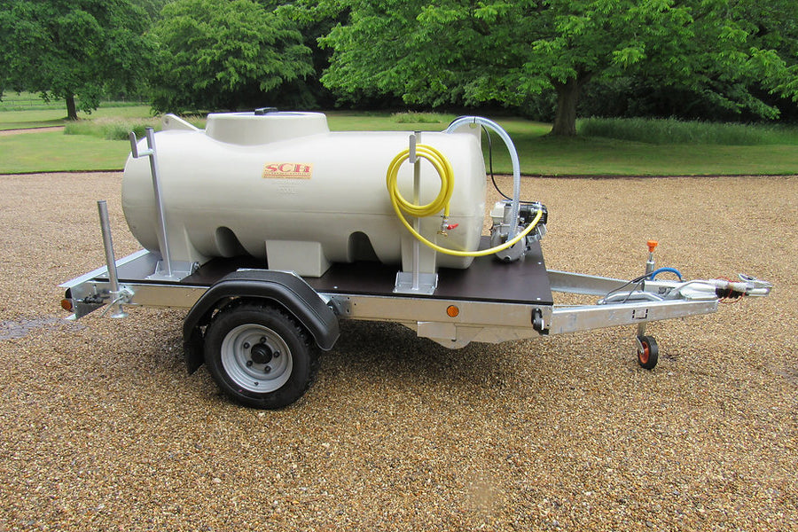 SCH HBU1200ATE 1200 Litre Road Legal Fast Tow Water Unit (Electric or Petrol Pump)