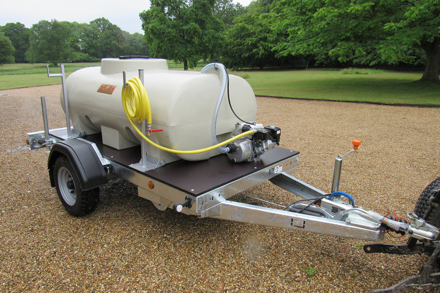 SCH HBU1200ATE 1200 Litre Road Legal Fast Tow Water Unit (Electric or Petrol Pump)