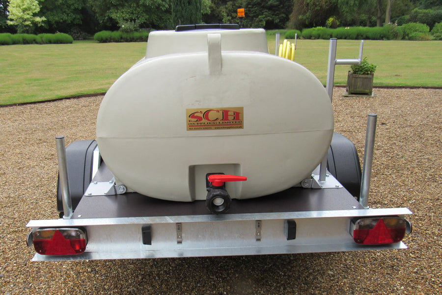 SCH HBU1200ATE 1200 Litre Road Legal Fast Tow Water Unit (Electric or Petrol Pump)