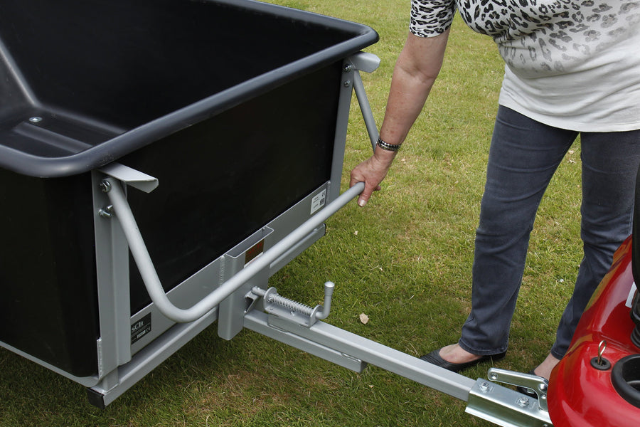 SCH LCPTP Large 750kg Capacity Plastic Tipping Trailer