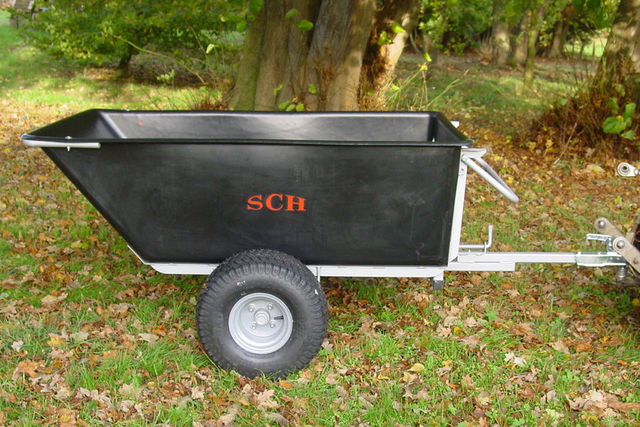 SCH LCPTP Large 750kg Capacity Plastic Tipping Trailer