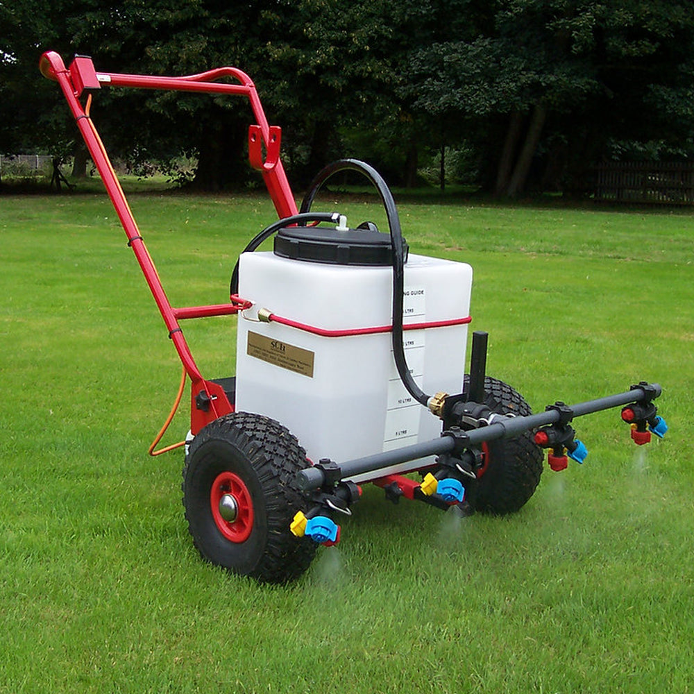 SCH PSPMN 30L Sprayer fitted with Multi Nozzle Boom - Push or Towed ...