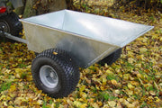 SCH QDT 500kg Galvanised Tipping Dump Trailer with Flotation Wheels