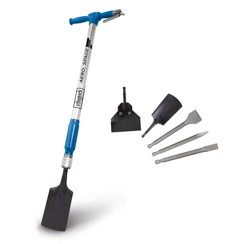 Scheppach Aero² Spade 5-in-1 Pneumatic Air Spade