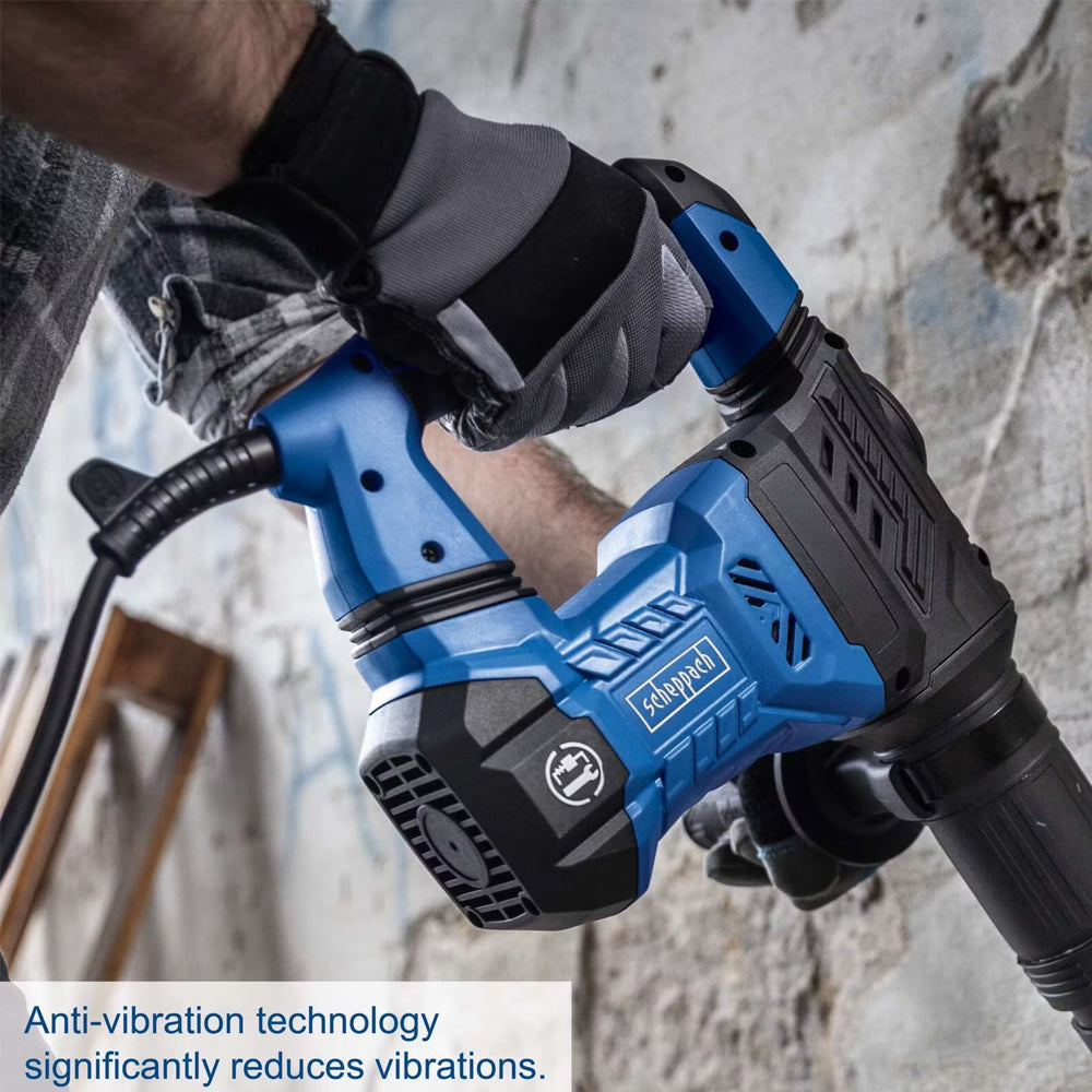 Scheppach AB1500X 20J SDS-Max 1300W Electric Demolition Hammer