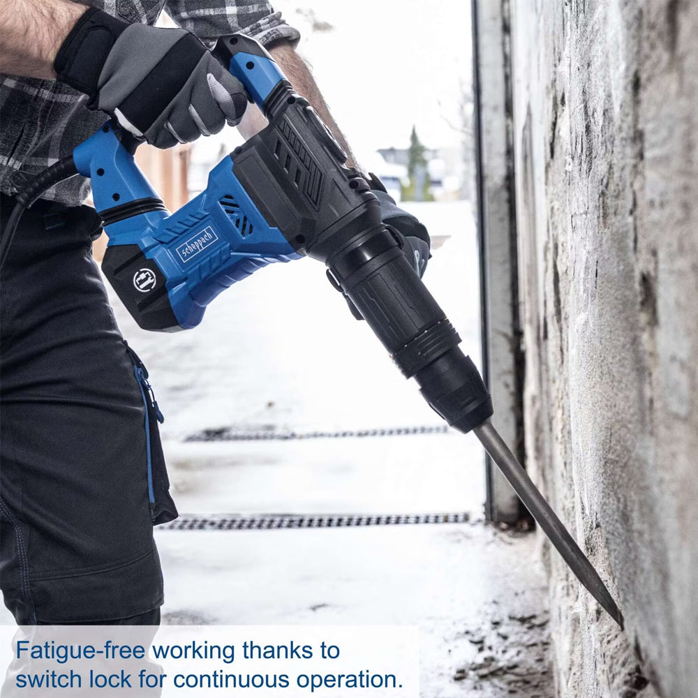Scheppach AB1500X 20J SDS-Max 1300W Electric Demolition Hammer