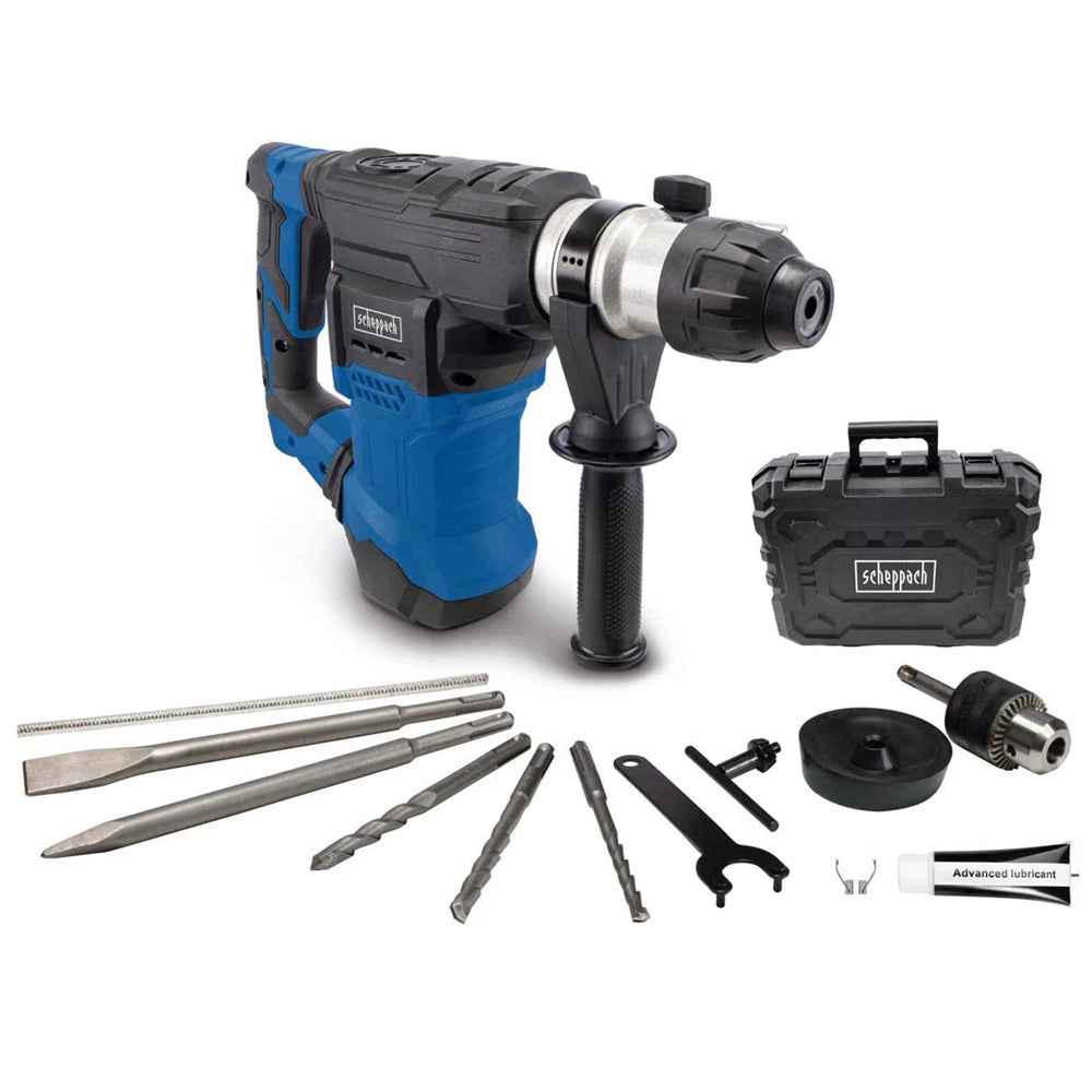 Scheppach DH1500PLUS SDS-Plus Electric Hammer Drill