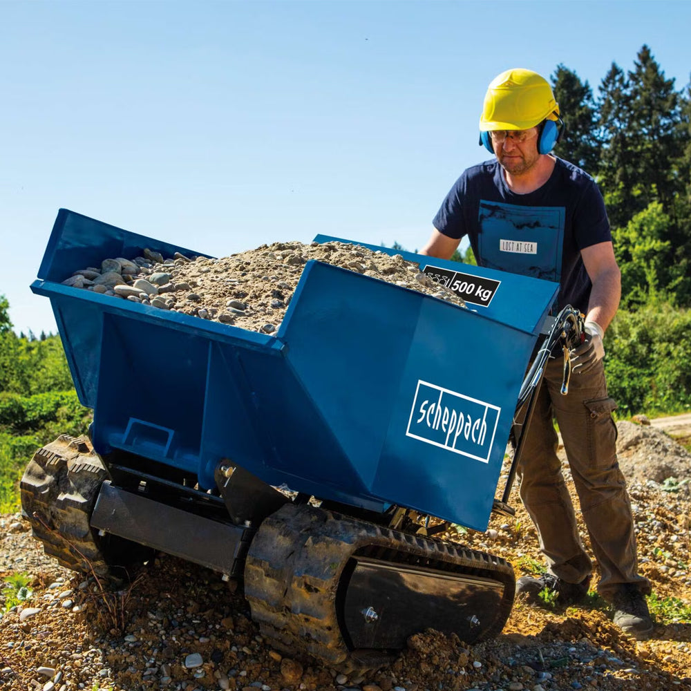 Scheppach DP5000 500kg Tracked Power Barrow / Dumper