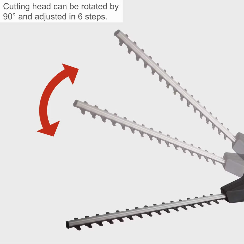 Scheppach ETHT500 Telescopic Electric Hedge Trimmer