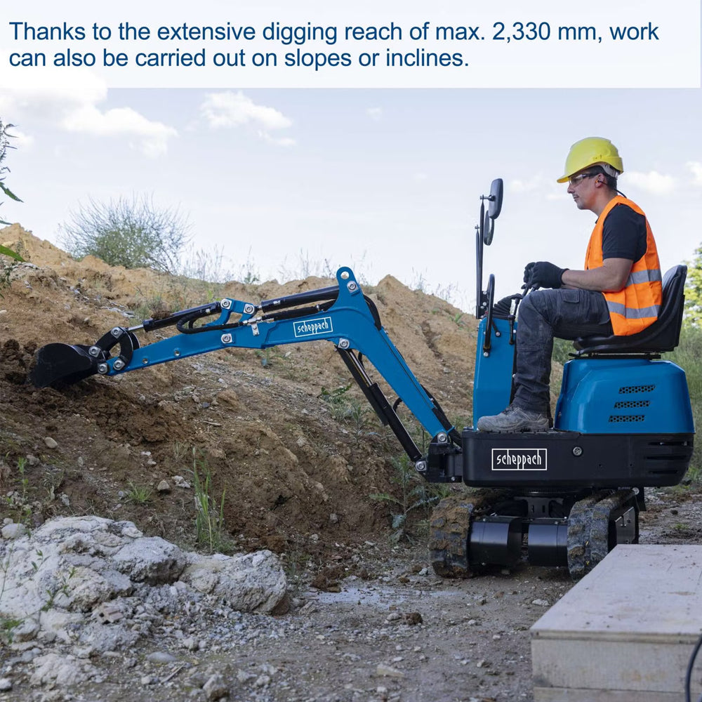 Scheppach EXC815 Mini Excavator