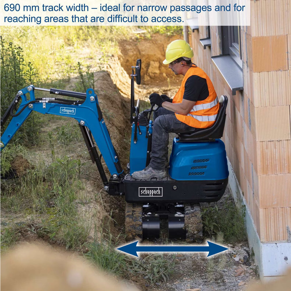 Scheppach EXC815 Mini Excavator