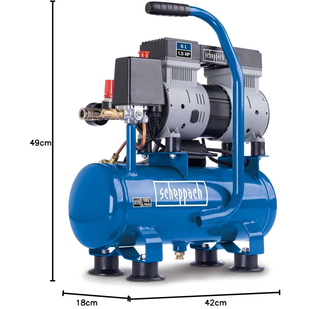 Scheppach HC08Si 8 Bar Silent Electric Air Compressor