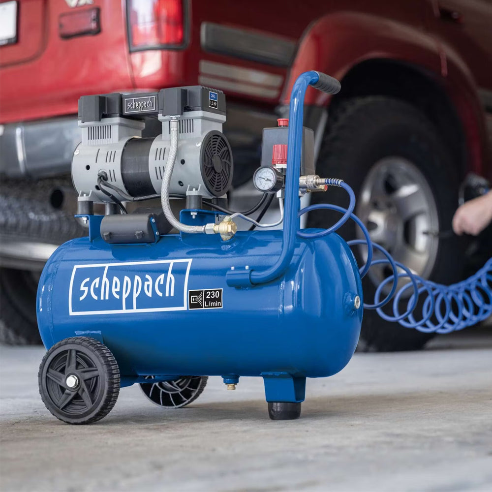 Scheppach HC26Si 8 Bar Silent Electric Air Compressor