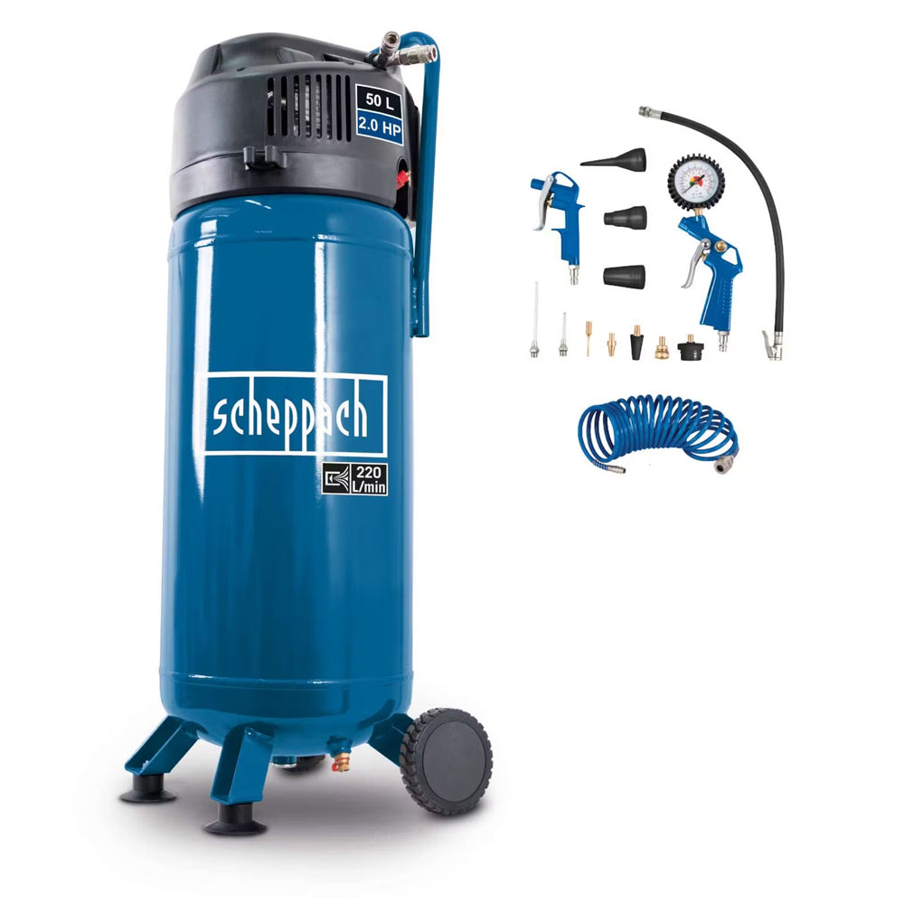 Scheppach HC51V 10 Bar Electric Air Compressor