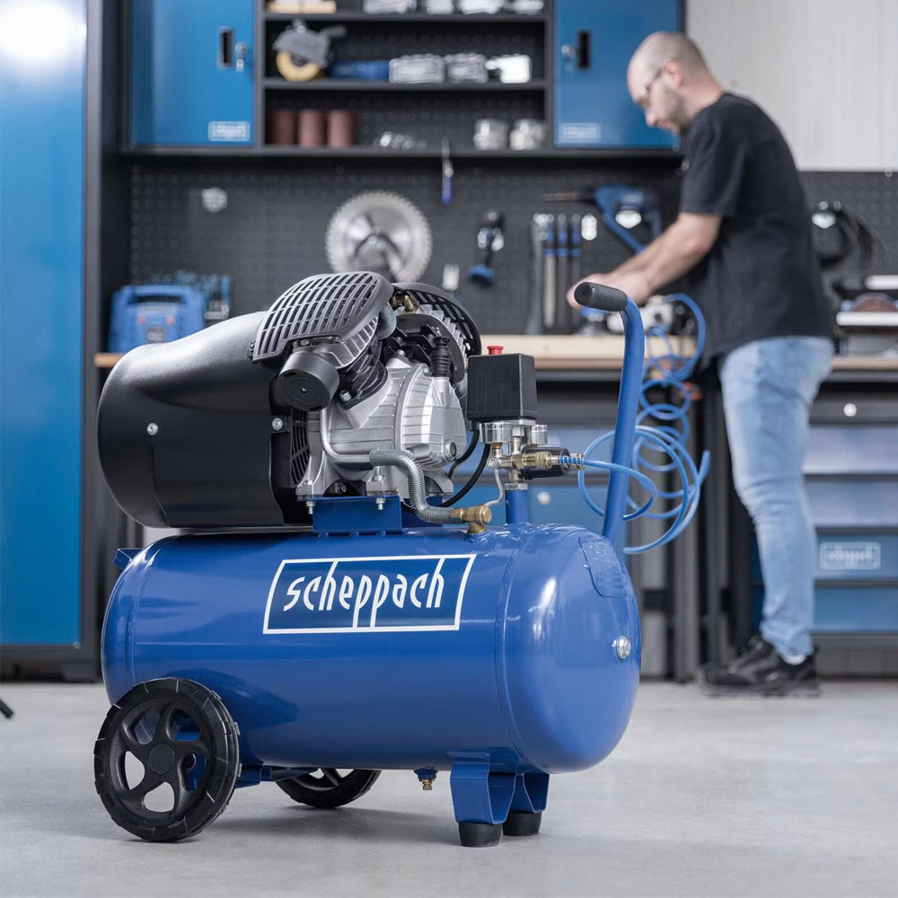 Scheppach HC52DC 8 Bar Electric Air Compressor