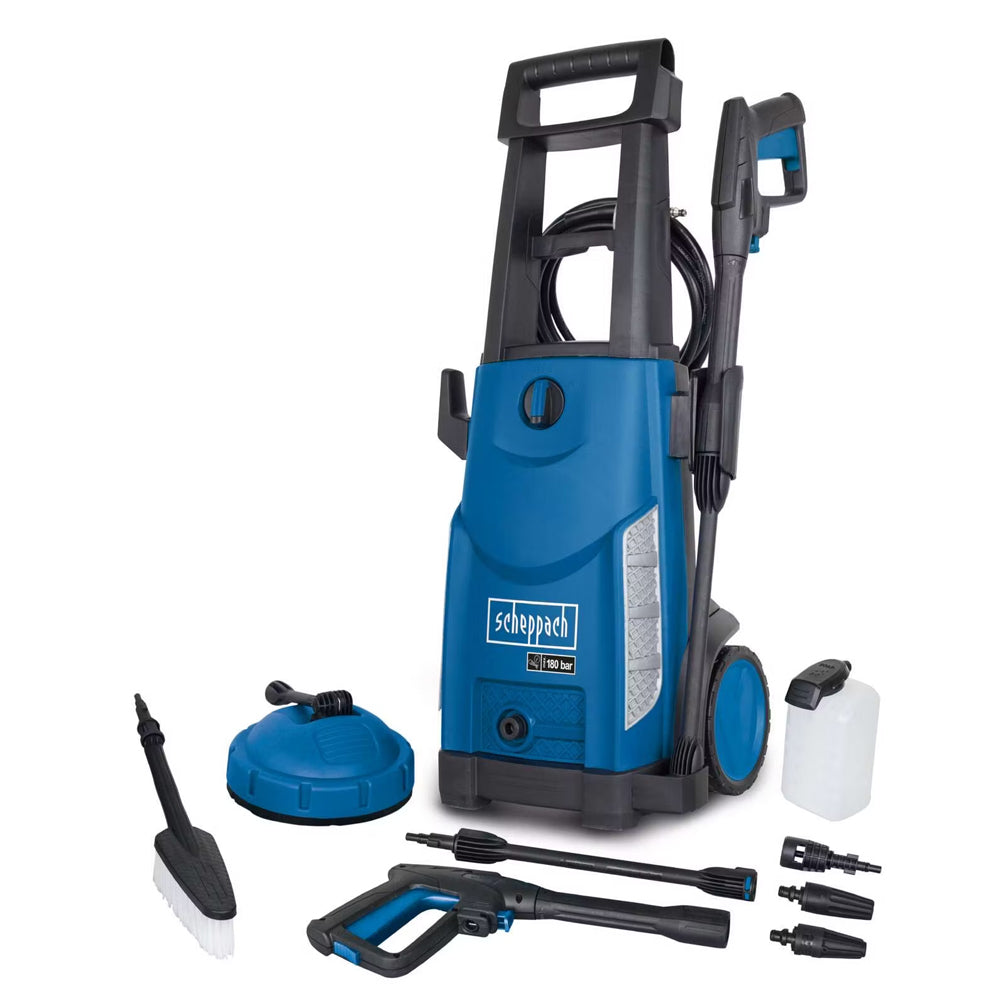 Scheppach HCE2400 180 Bar 2400W Electric Pressure Washer