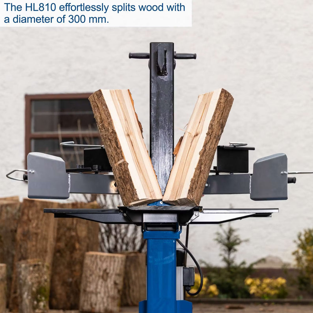 Scheppach HL810 8 Ton Vertical 3000W Electric Log Splitter
