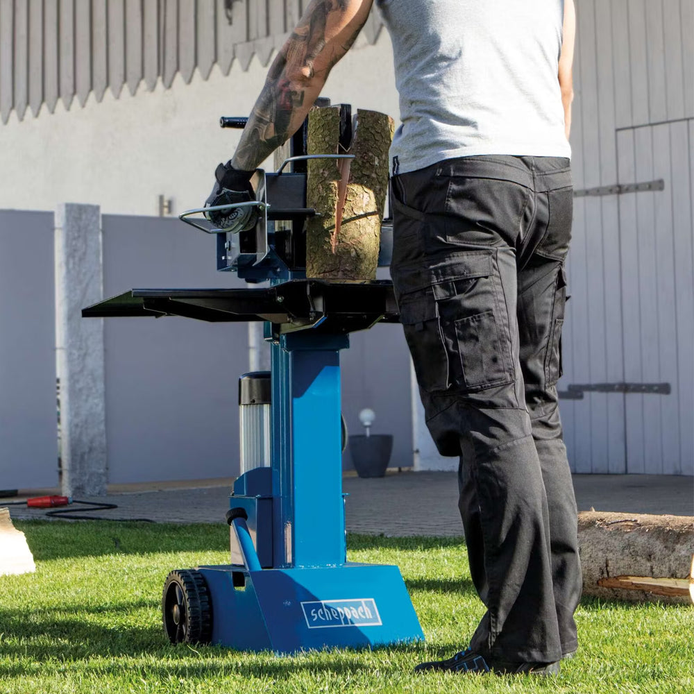 Scheppach HL810 8 Ton Vertical 3000W Electric Log Splitter