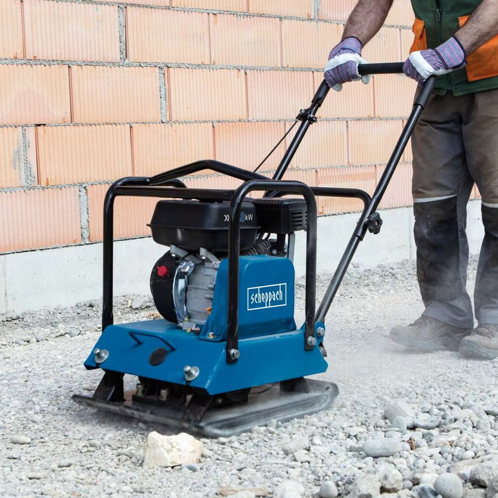 Scheppach HP1800S Petrol Wacker Plate Compactor