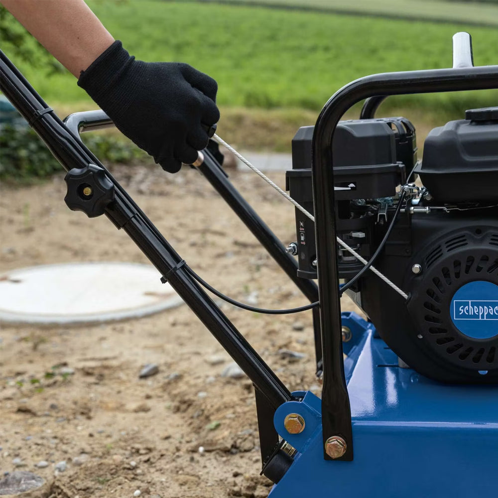 Scheppach HP1800S Petrol Wacker Plate Compactor