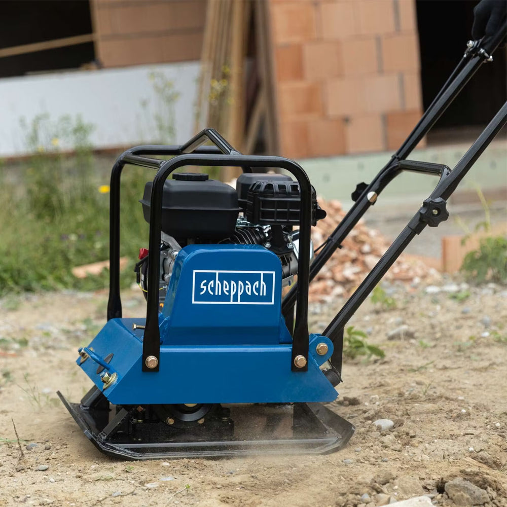 Scheppach HP1800S Petrol Wacker Plate Compactor