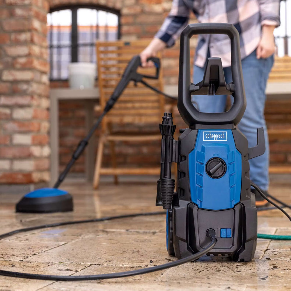 Scheppach HPC1600 135 Bar 1600W Electric Pressure Washer