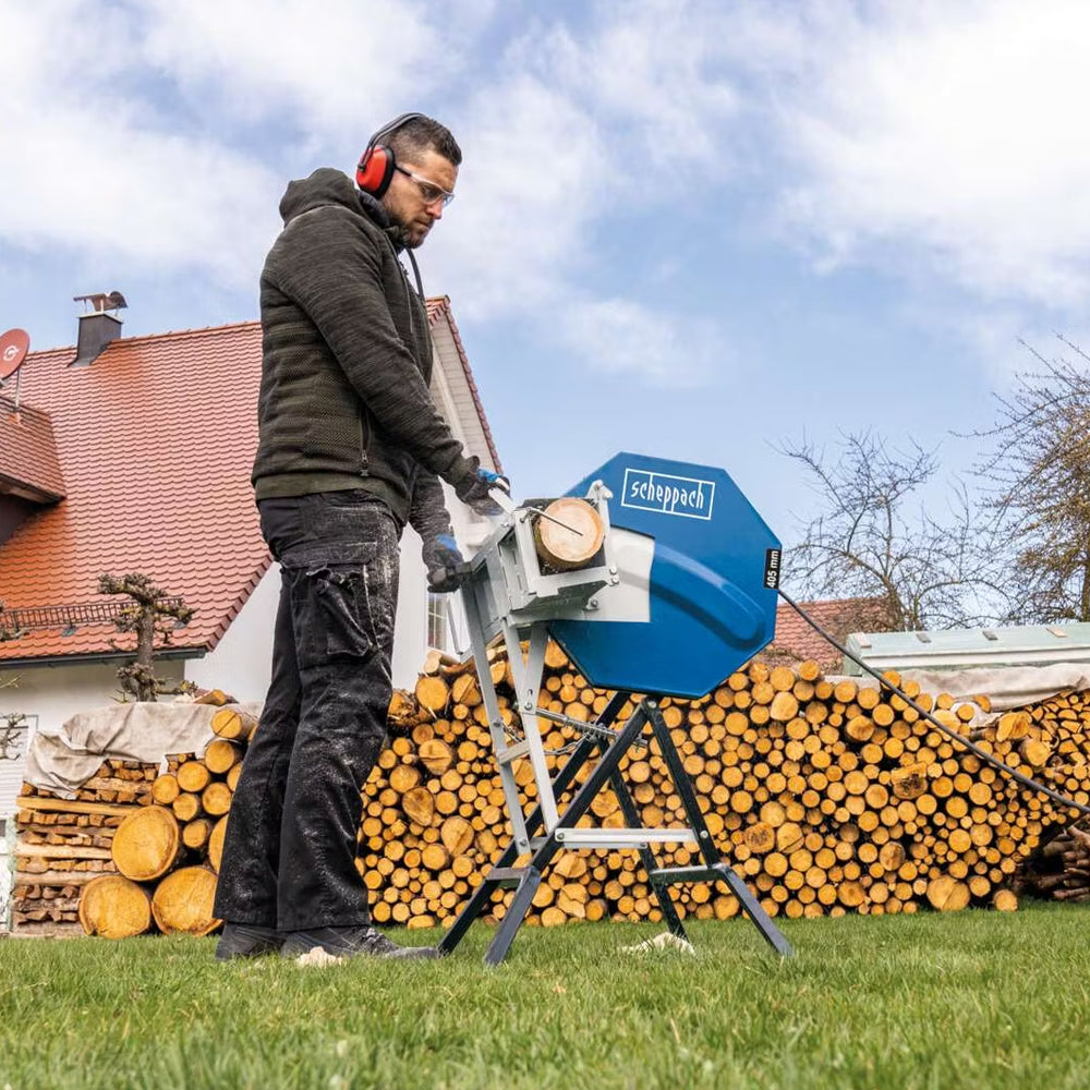 Scheppach HS410 2200W Electric Tilting Log Saw