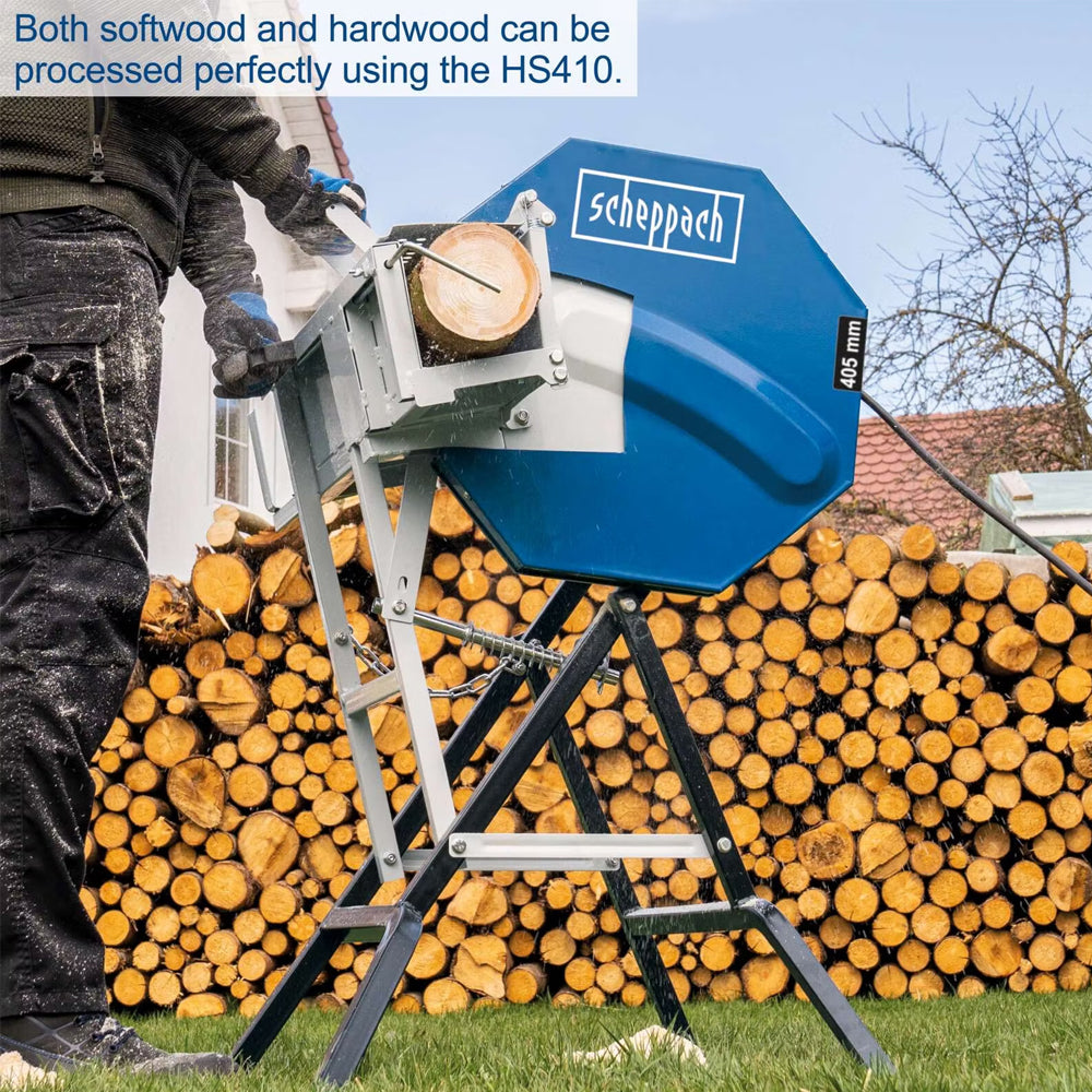 Scheppach HS410 2200W Electric Tilting Log Saw