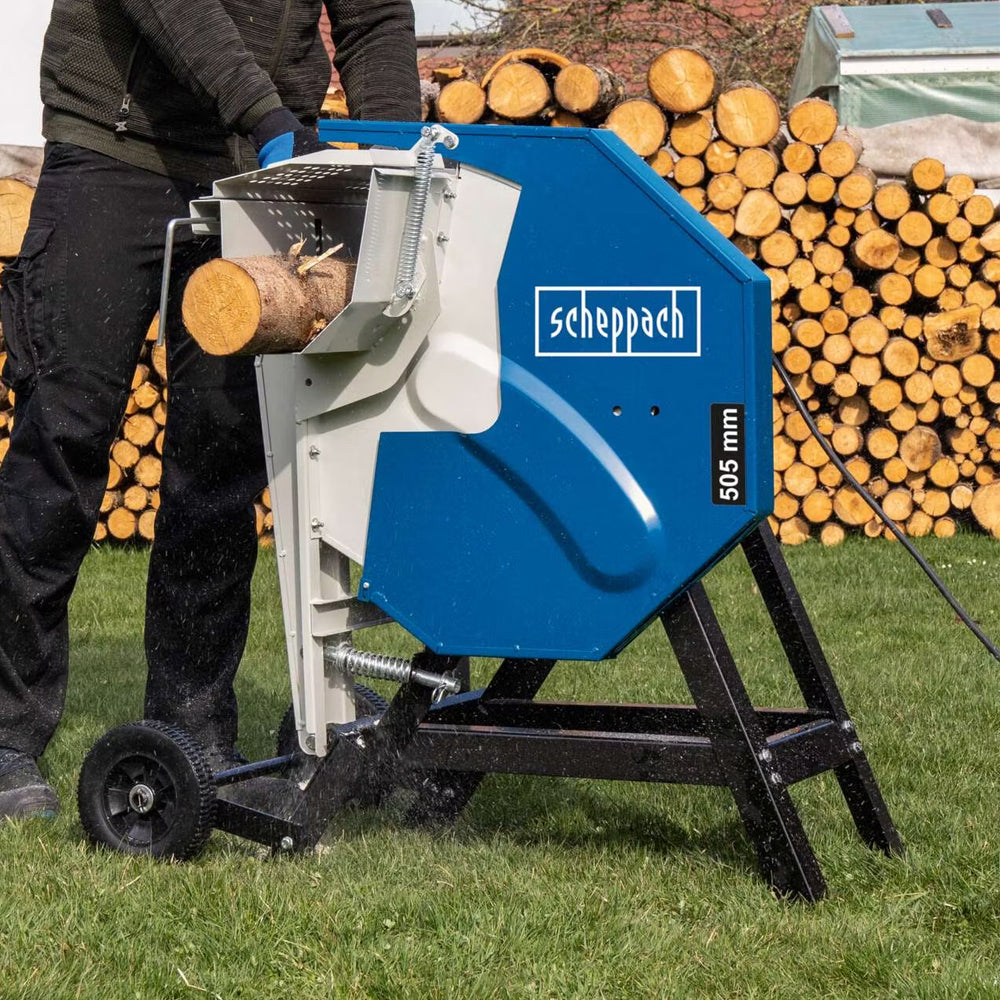 Scheppach HS510 3000W Electric Tilting Log Saw