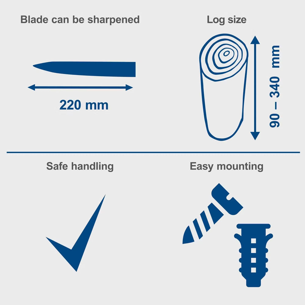 Scheppach Wall-Mounted Kindling Splitter