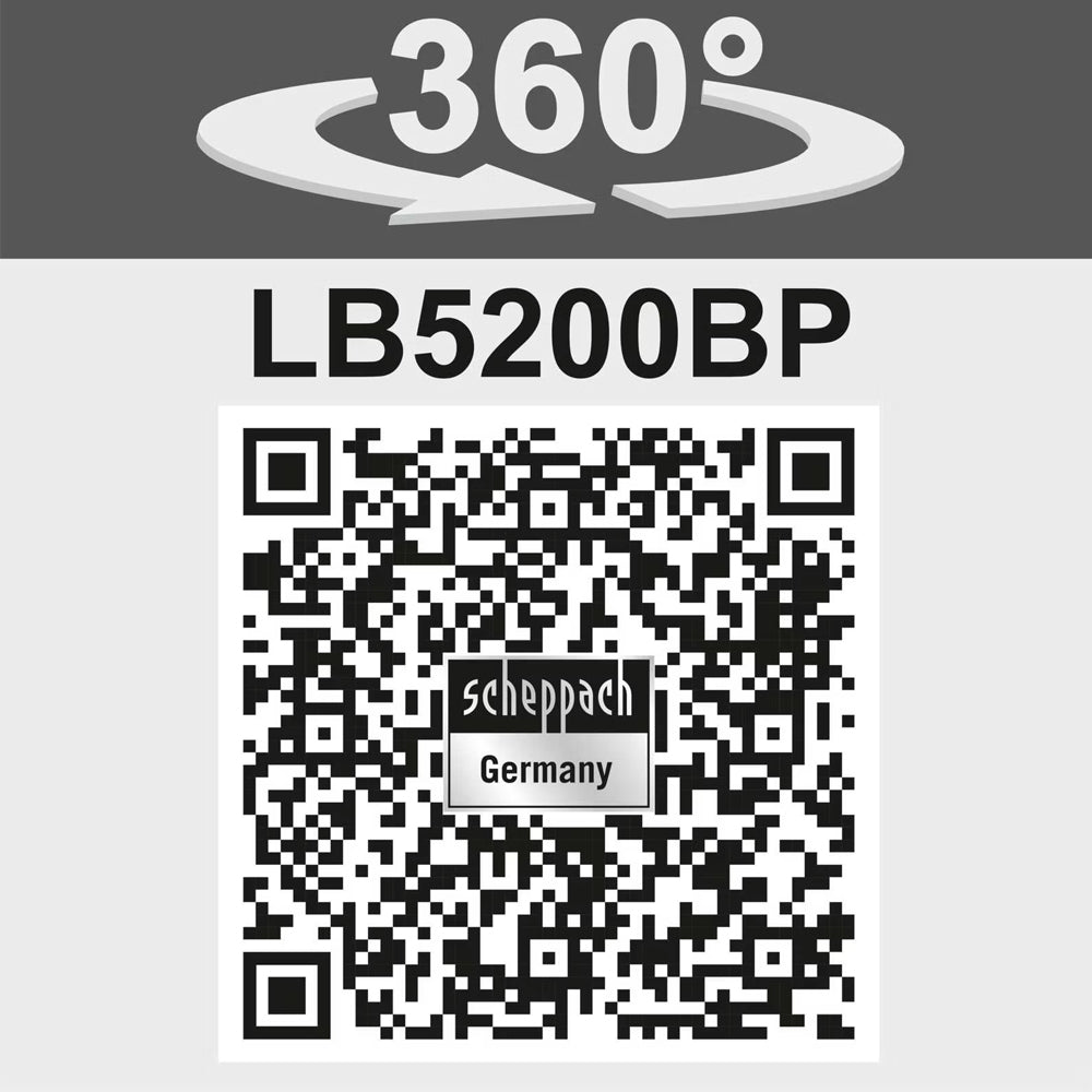 Scheppach LB5200BP Petrol Backpack Blower