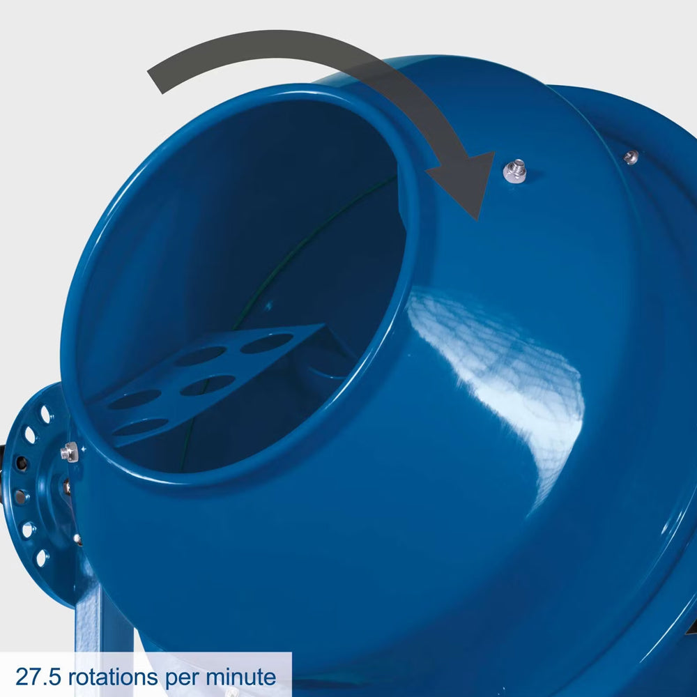 Scheppach MIX65 63 Litre Portable 220W Electric Cement / Concrete Mixer