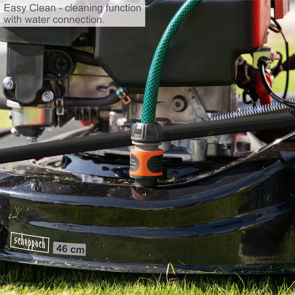 Scheppach MS161-46 4-in-1 Self-Propelled Petrol Lawn Mower
