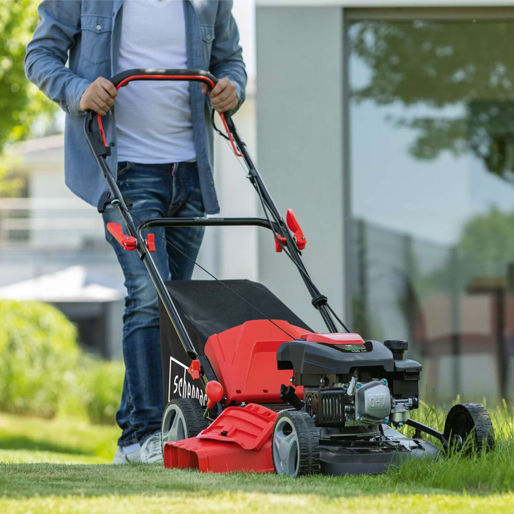 Scheppach MS161-46 4-in-1 Self-Propelled Petrol Lawn Mower